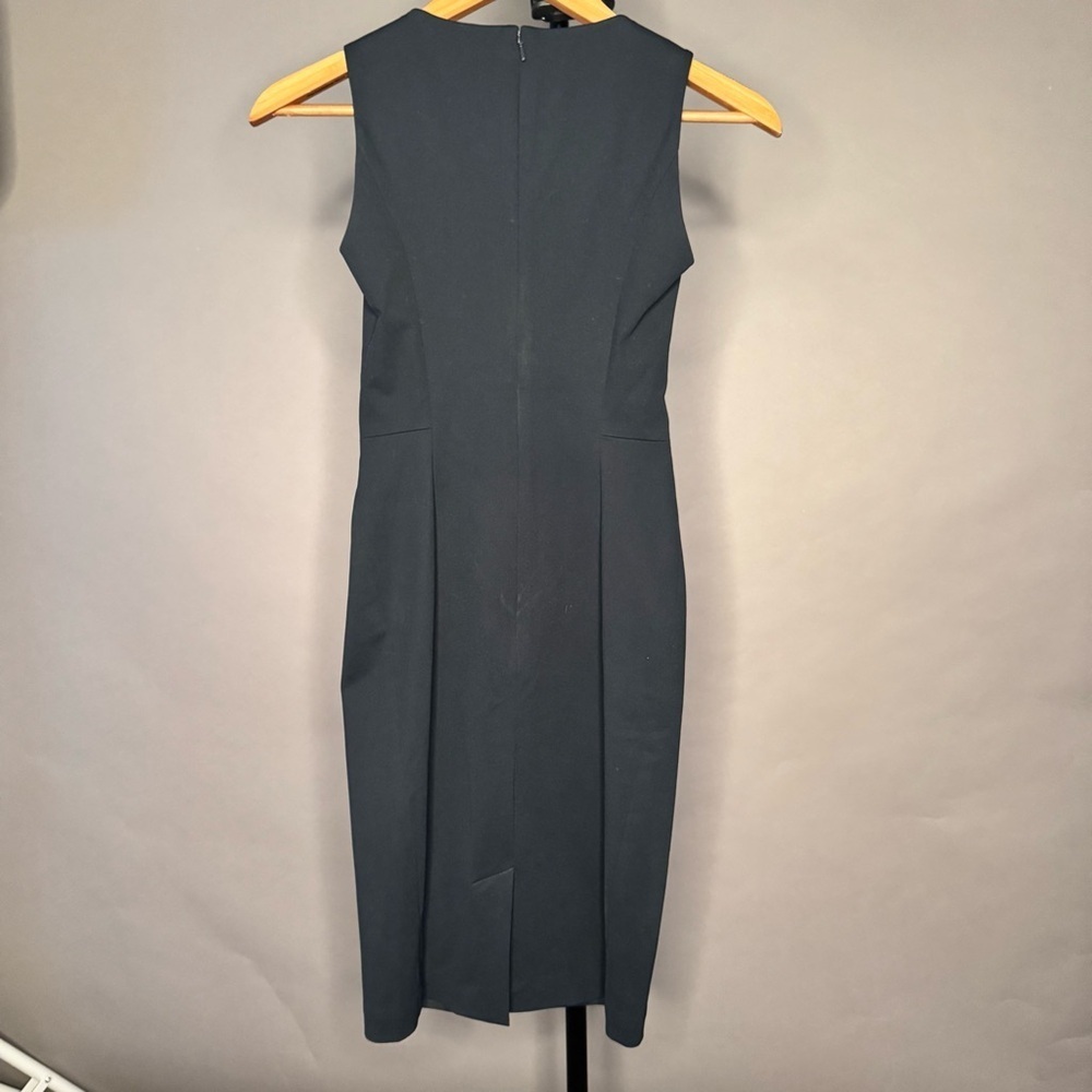 Ministry of Supply Women's Kinetic 4-Way Stretch Sheath Dress Navy Blue Size 0 - Picture 8 of 11